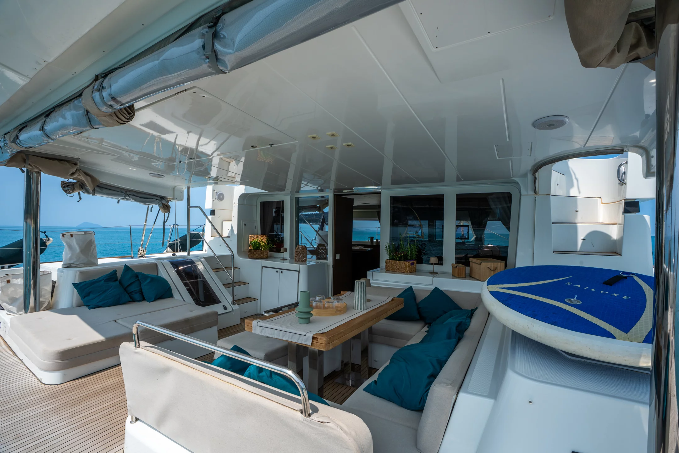 Lagoon 52F (SAILUXE - Fichissimo) Cockpit - 19