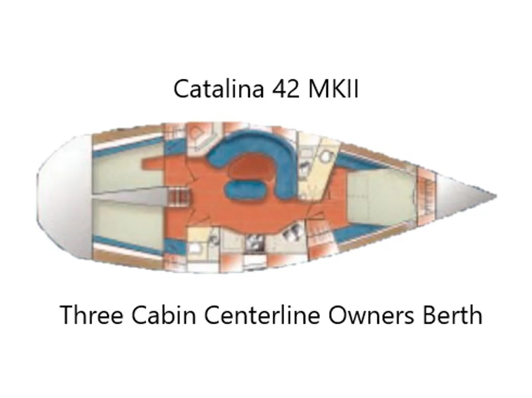 Catalina 42 (Totus Tuus) Plan image - 13