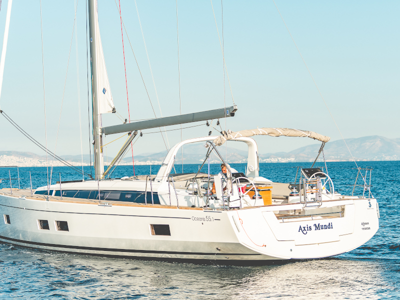 Photo #9 - Oceanis 55.1 (Axis Mundi -GEN-SOLAR-ELEC.WC) en Athènes - 11381