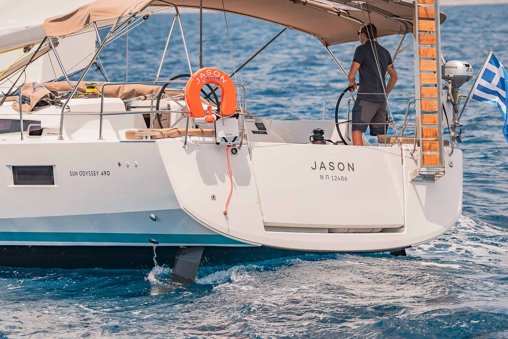 Photo #42 - Sun Odyssey 490 (Jason) in Athens - 10479