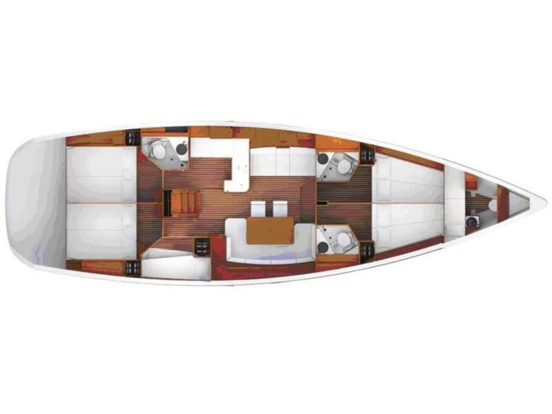 Jeanneau Yacht 53 (Anita) Plan image - 2