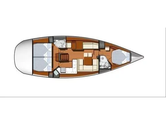 Sun Odyssey 45DS (ath45ds01) Plan image - 2