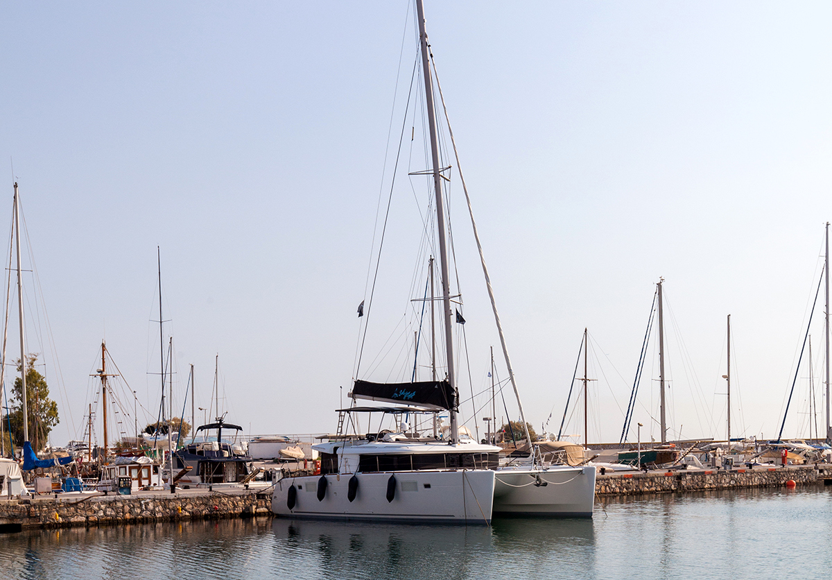 Photo #6 - Lagoon 450 Flybridge (Smile) en Athènes - 9496