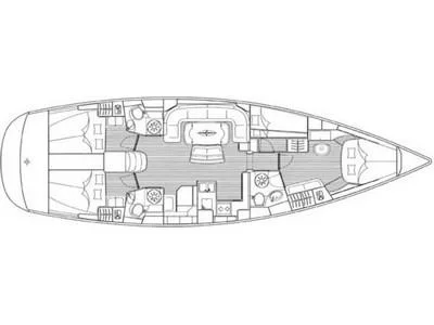 Bavaria 504 Cruiser (Fare Niente) Plan image - 2
