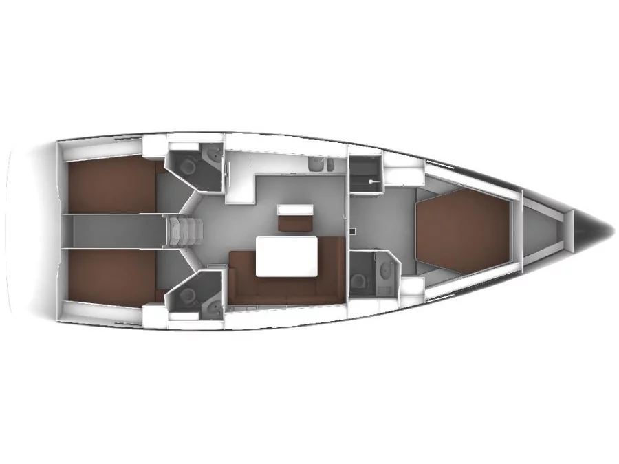 Bavaria Cruiser 46 Style (Grand Slam ) Plan image - 17