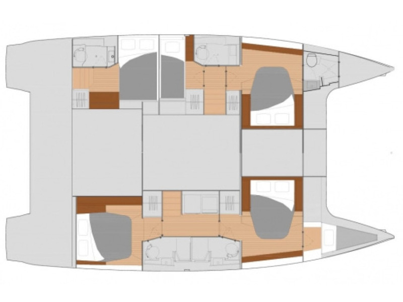 Photo #25 - Fountaine Pajot Saona 47 (Wm-AC-Gen-Sol.Pan) (Saona) in Castellamare del Golfo - 12854