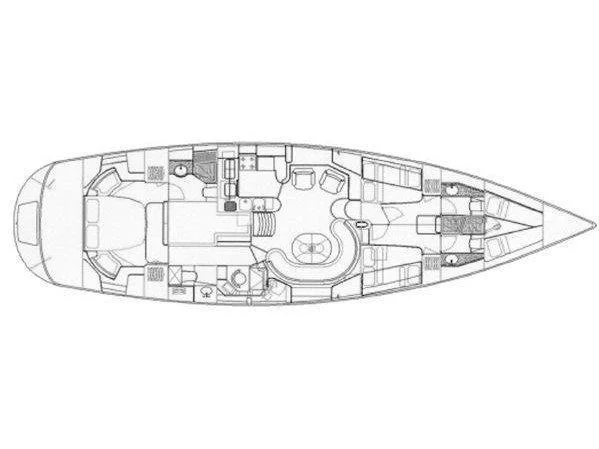 Dixon Yacht Dulcinea 63 (Dulcinea) Plan image - 1