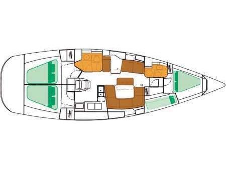 Photo #7 - Sun Odyssey 43 (Evangelos) in Volos - 15808