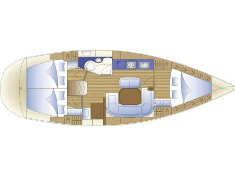 Bavaria 37 Cruiser (Alexandros III) Plan image - 2