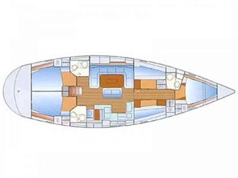 Bavaria 50 Cruiser (Sirius) Plan image - 13