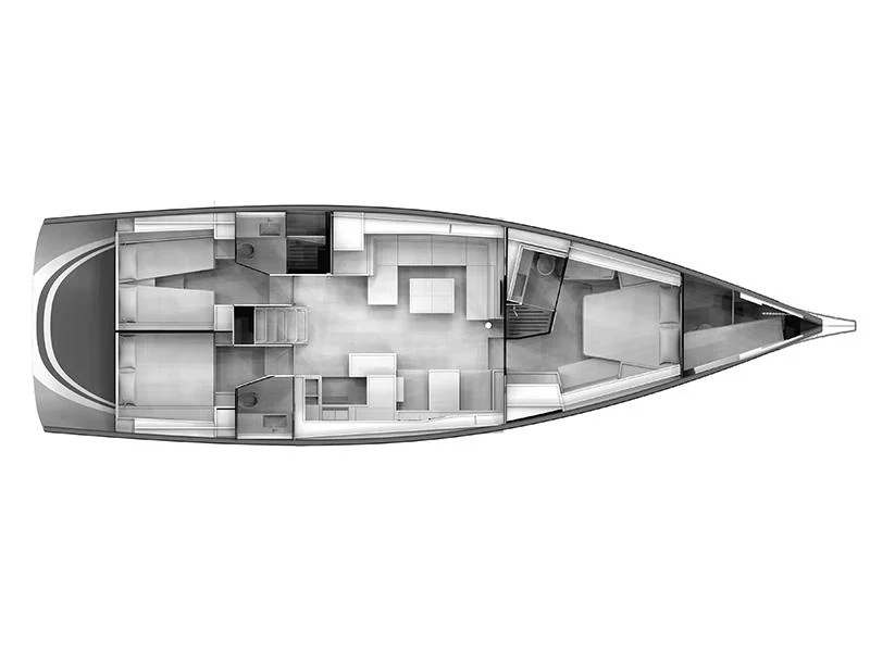 Grand Soleil 52 LC (Morea) Plan image - 43