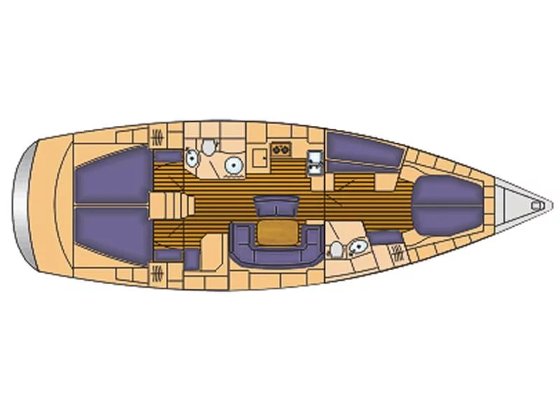 Bavaria 46 Cruiser (Frixos) Plan image - 7