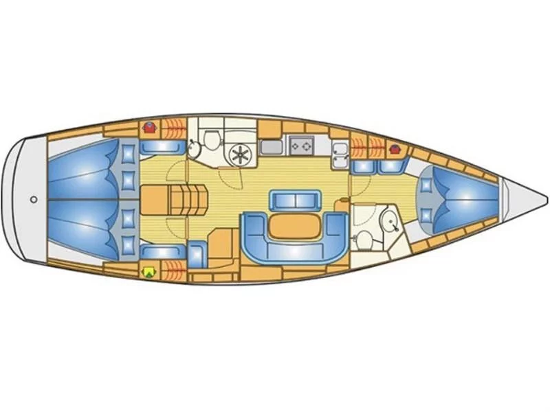 Bavaria 40 Cruiser S (Canenas) Plan image - 8