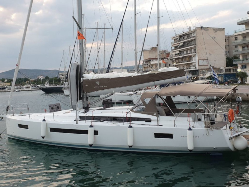 Photo #9 - Sun Odyssey 490 (Helia (, Gen. 10kVA, Electric Winch NEW 2022)) in Volos - 12140