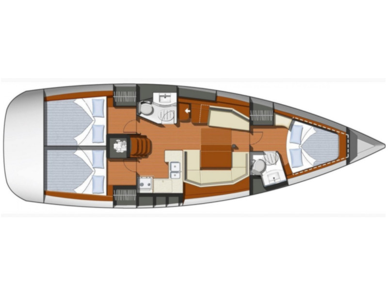 Photo #4 - Sun Odyssey 42 i (Triton (NEW sails 2021)) in Volos - 12139