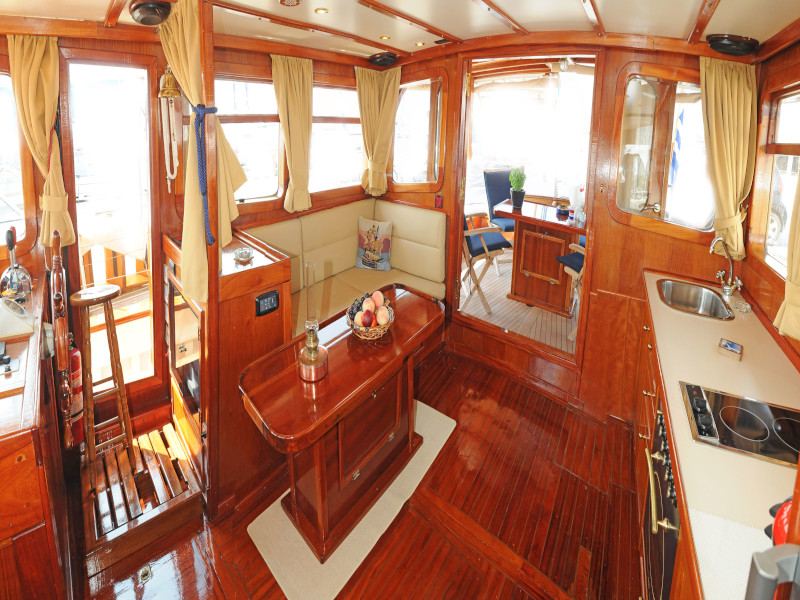 Photo #4 - Motor sailer, Custom Made (AEGEAS (air condition, )) in Atene - 12579