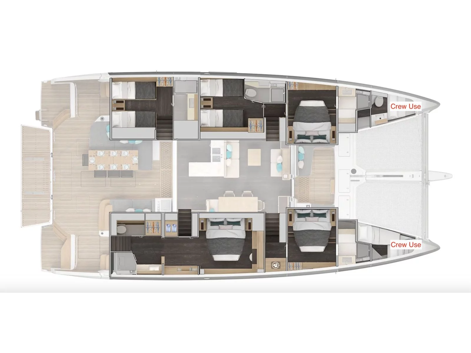 Lagoon 60 (SAILUXE - Pac-one) Plan image - 2