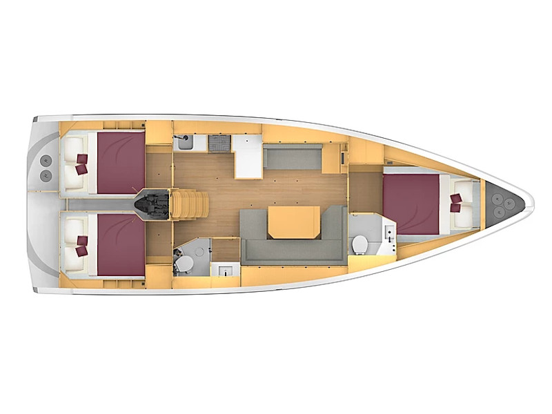 Photo #13 - Bavaria C42 (NOMAD) in Fethiye - 13486