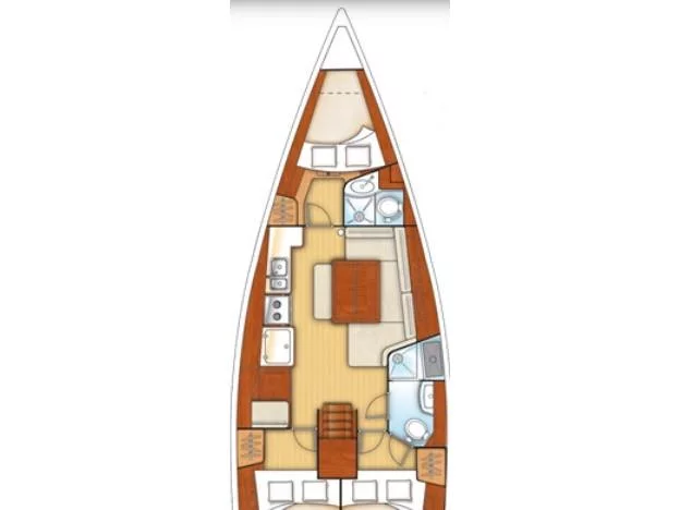 Oceanis 40 (Marco Polo) Plan image - 4