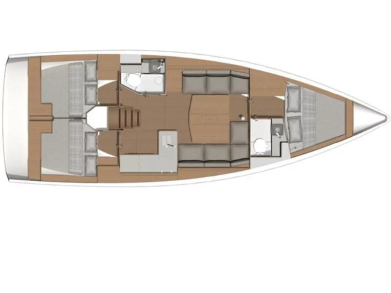 Dufour 390 Grand Large (D 390 NEW ) Plan image - 7