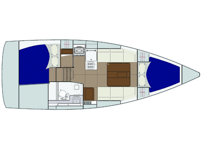 Photo #7 - Dufour 310 Grand Large (MIO) en Primosten - 13643