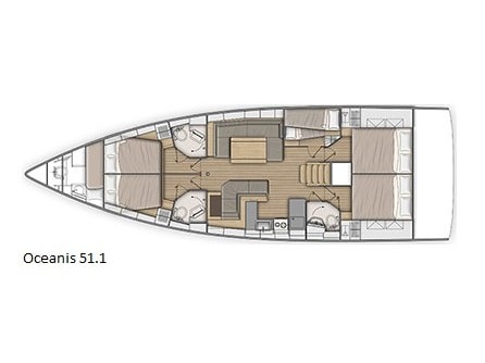 Photo #5 - Oceanis 51.1 (Famiglia) en Athènes - 17181