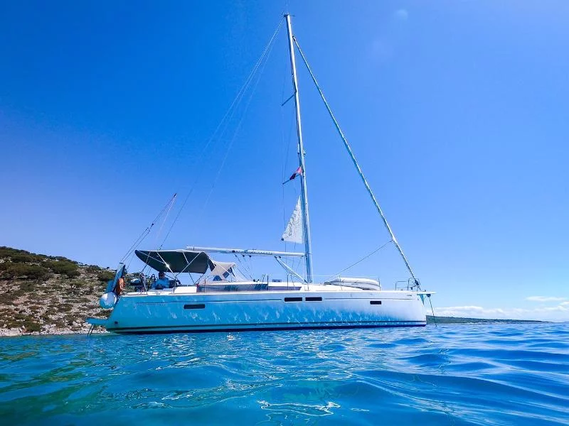 Sun Odyssey 479 (Guinness  - 4 electric WC - new sails 2022) Main image - 0