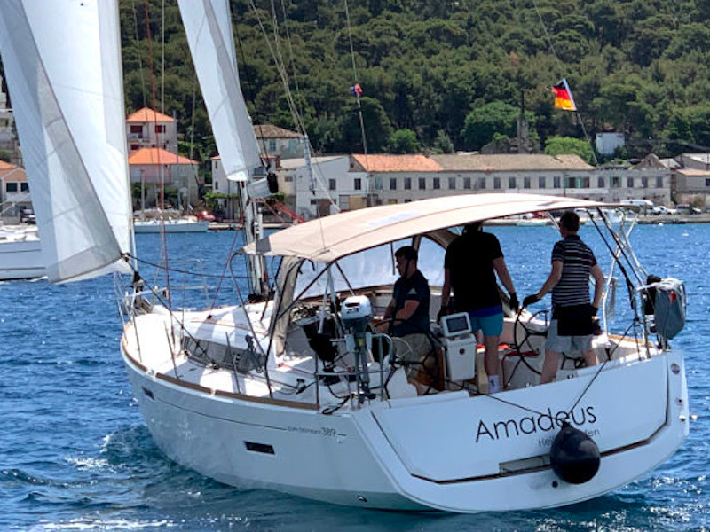 Photo #12 - Sun Odyssey 389 (Amadeus) in rogoznica - 9171