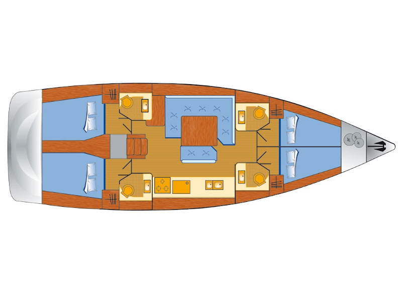 Photo #12 - Sun Odyssey 479 (Vencel) in Pula - 9138