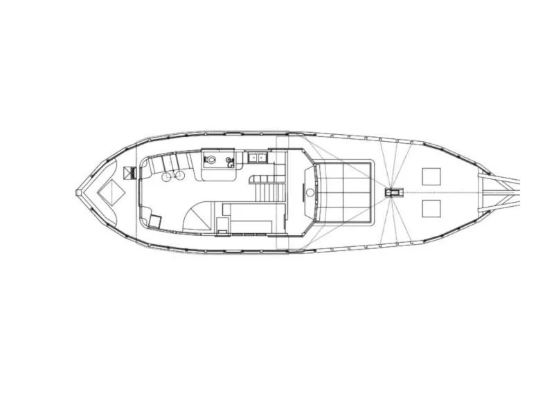Motor sailer (Anne Judith II) Plan image - 9
