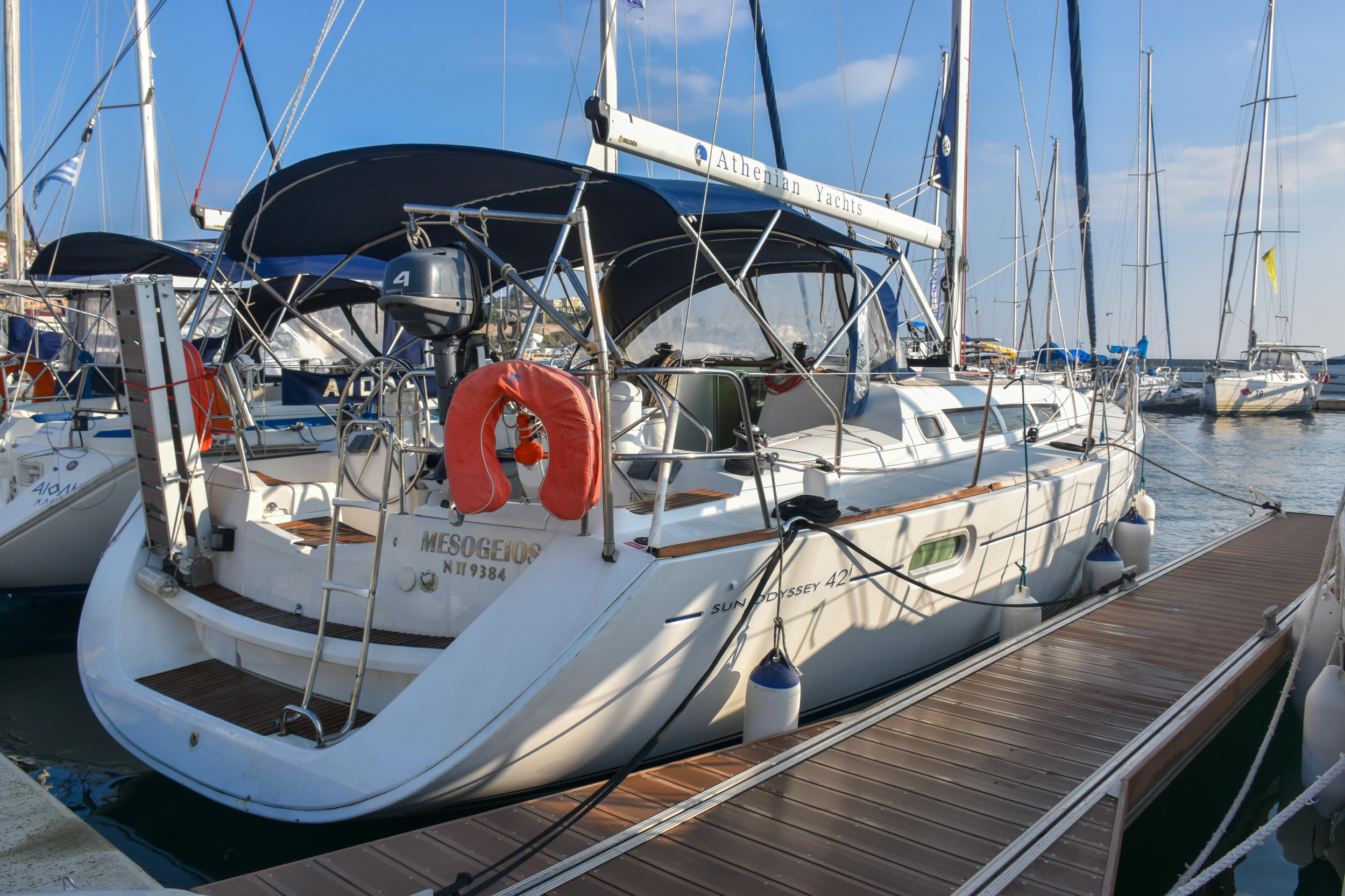 Photo #6 - Sun Odyssey 42i (Mesogeios) in Kavala - 12961