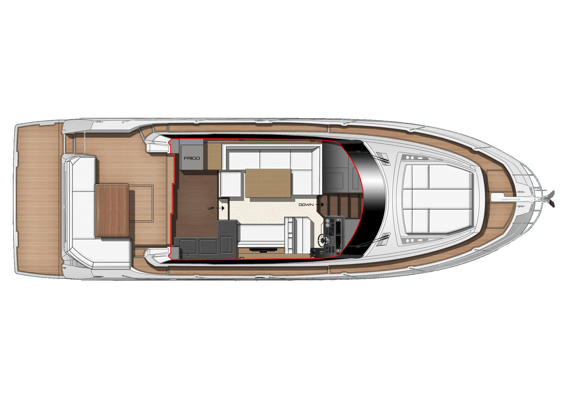 Photo #4 - Prestige 460 (Adudu 2) in Dubrovnik - 13814