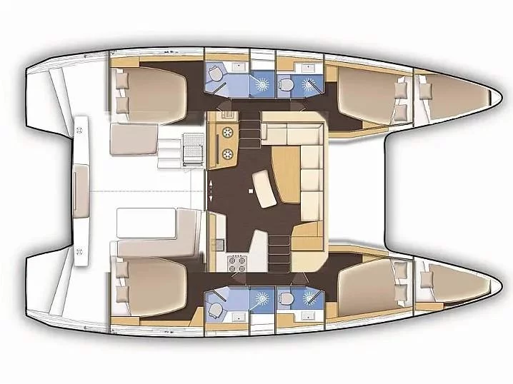 LAGOON 42 (BEST ELLI) Plan image - 15
