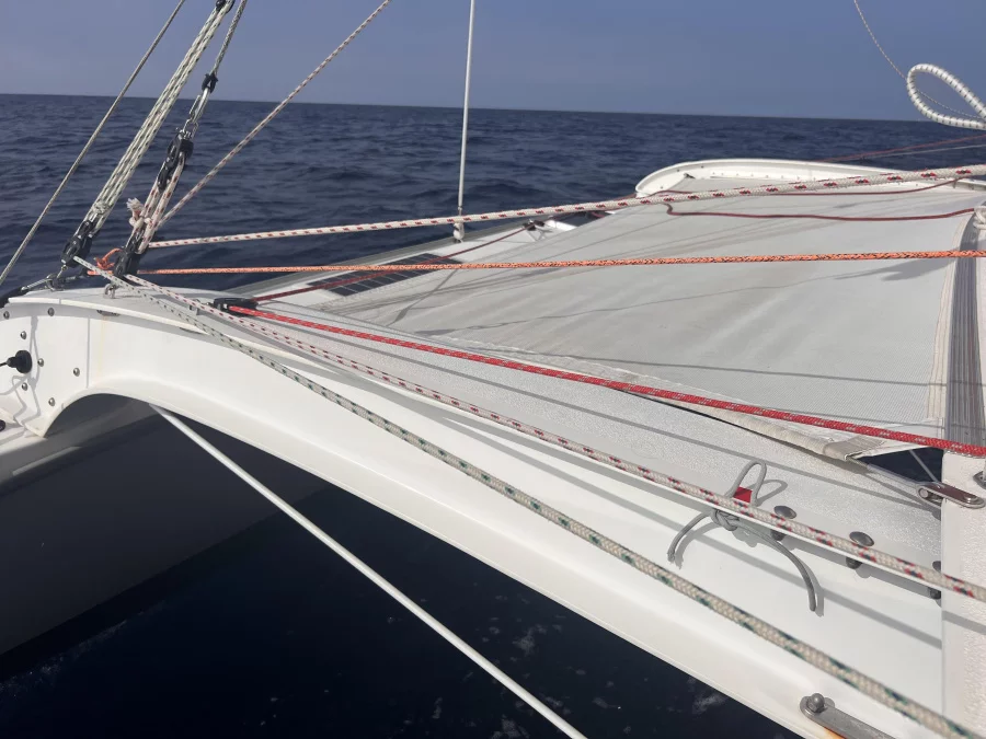 Dragonfly 28 Sport (Don Cangrejo) Sailing - Ropes on the wing - 42