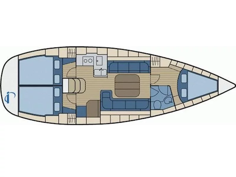 Bavaria Cruiser 37 (Tobi) Plan image - 1