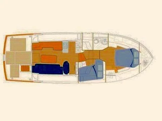 Swift Trawler 42 (Skitnica) Plan image - 2