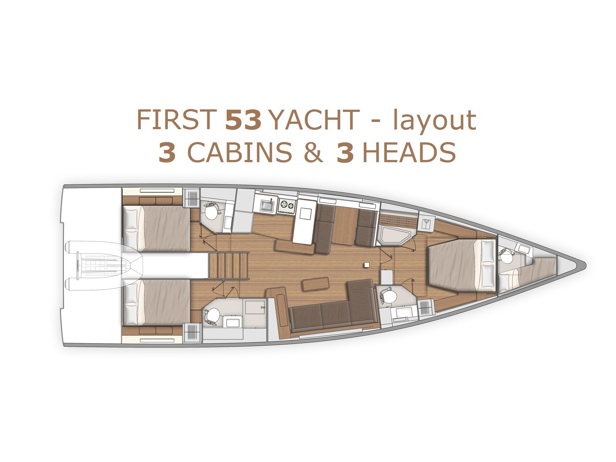 Photo #2 - First Yacht 53 (ZENITH) en Split - 14004