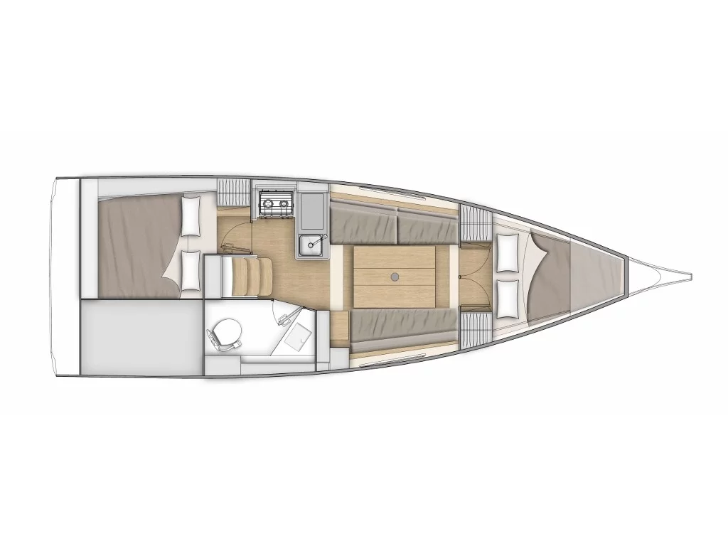 Oceanis 30.1 (MOBULA ZERO) Plan image - 4