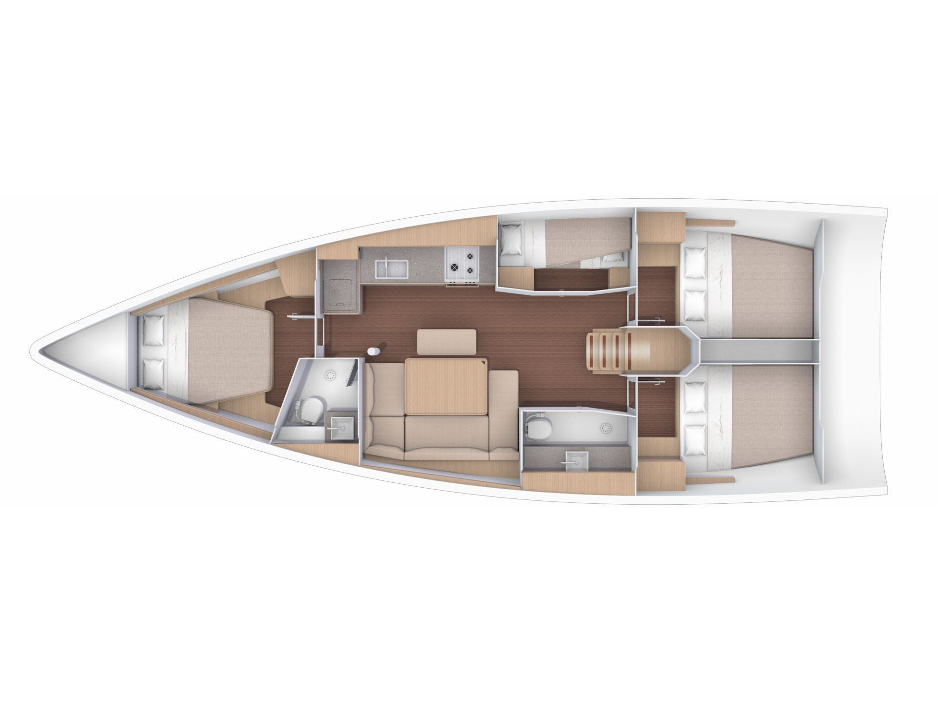 Photo #20 - Dufour 430 Grand Large (Pavo) in Portisco - 11408