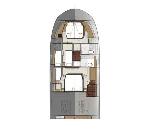 Prestige 520 Fly (Medusa) Plan image - 10
