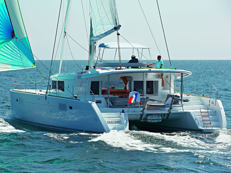 Photo #12 - Lagoon 450 Flybridge (Caliente) en Santorin - 13613