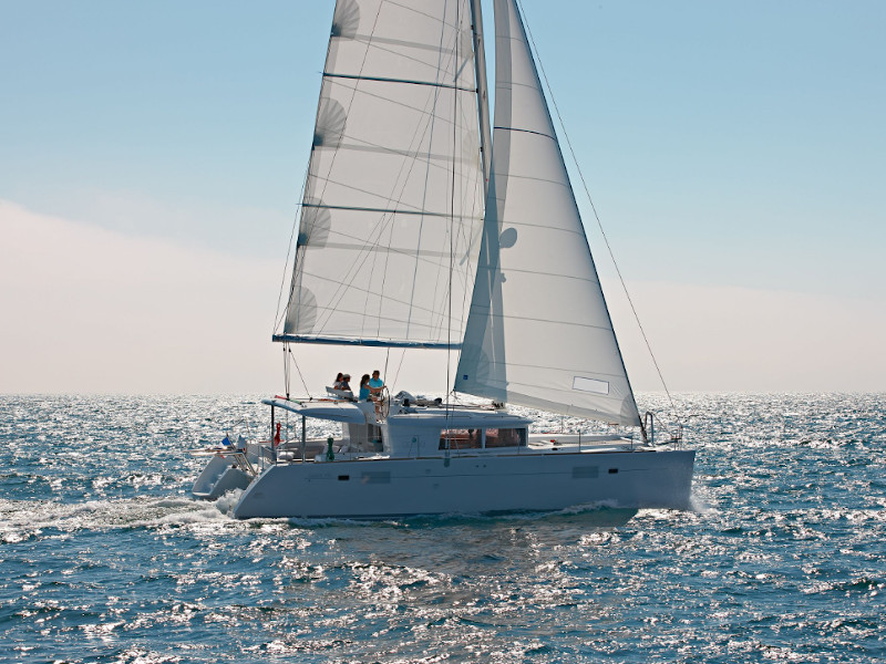 Photo #13 - Lagoon 450 Flybridge (Caliente) en Santorin - 13613