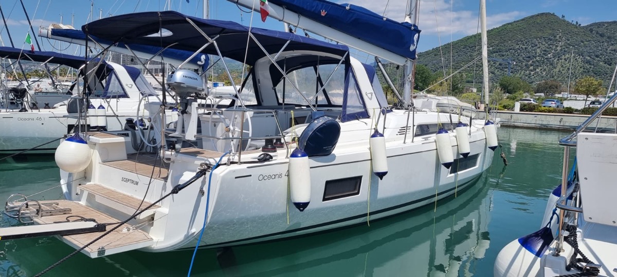 Photo #13 - Oceanis 46.1 (5 cab) (Sceptrum) in Salerno - 9792