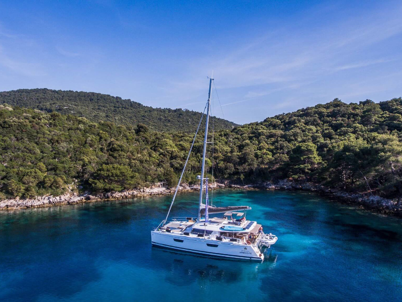 Photo #27 - Saba 50 6+1 (Princess Aphrodite (crewed) WEDNESDAY) in Trogir - 14145