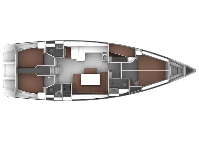 Bavaria Cruiser 51 (Sveti Ante) Plan image - 14