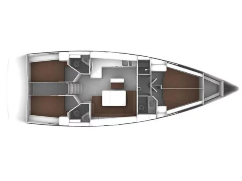 Bavaria Cruiser 46 (Calisto) Plan image - 2
