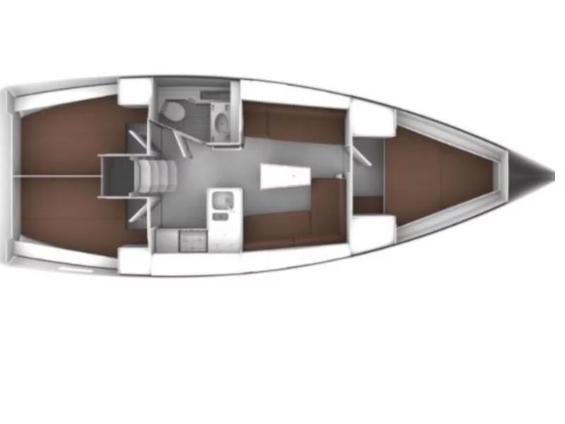 Bavaria Cruiser 37 (Maestral) Plan image - 1