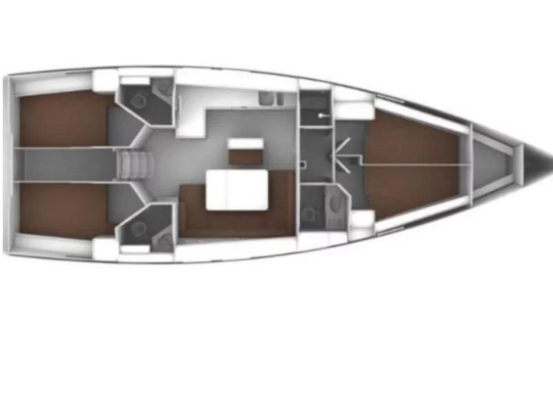 Bavaria Cruiser 46 (Rava) Plan image - 9