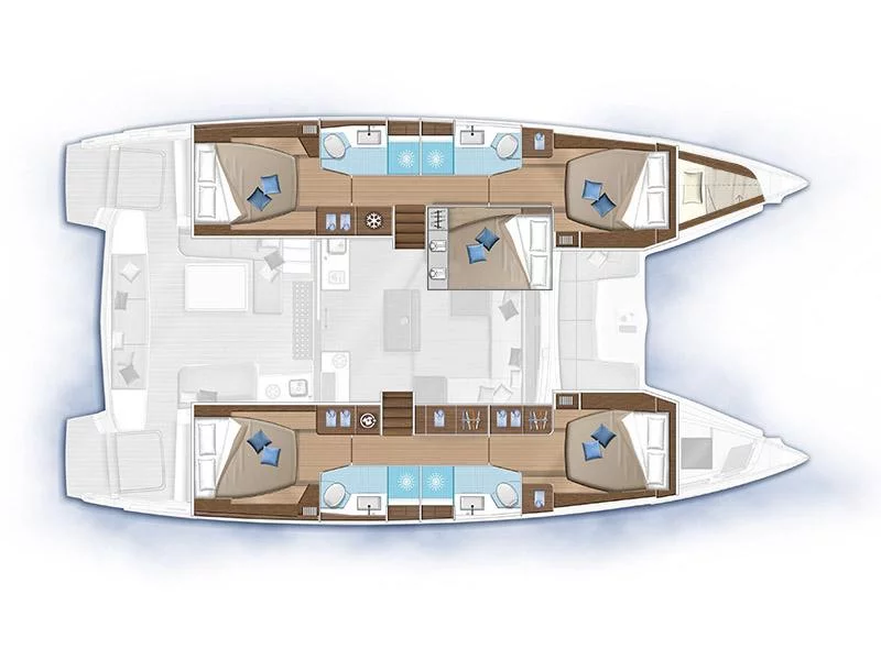 Lagoon 50 (UGLY DUCK) Plan image - 1