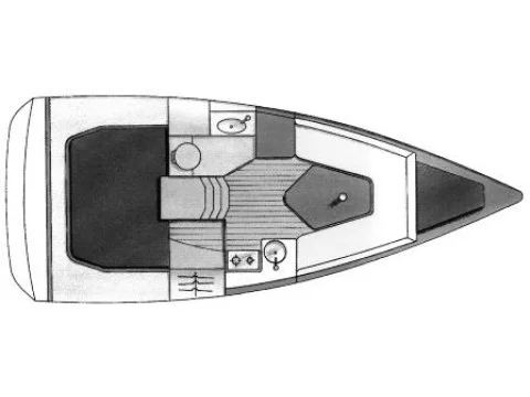 Sun Fast 26 (Cicoco) Plan image - 4